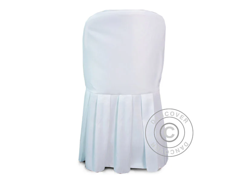 Stuhlhusse für 44x44x80cm Stuhl, Weiß – Image 3